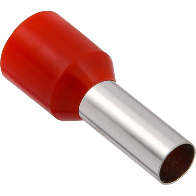 Наконечник IEK НШВИ 10-18 темно красный (уп.20шт) UGN11-010-018-020